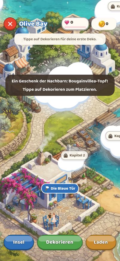 Ein Geschenk der Nachbarn: deine erste Dekoration für die Karte