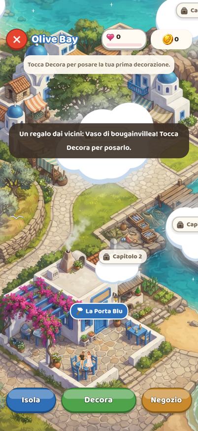 Un regalo dei vicini: la tua prima decorazione per la mappa
