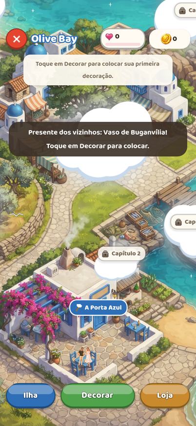 Um presente dos vizinhos: sua primeira decoração para o mapa