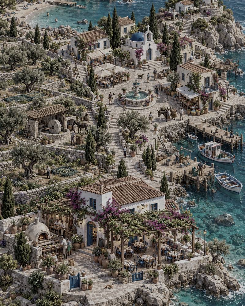 Olive Bay before the restoration